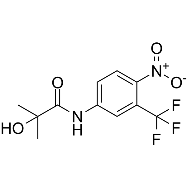 Hydroxyflutamide Chemical Structure