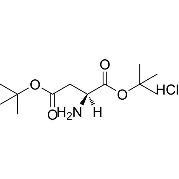H-Asp(OtBu)-OtBu.HCl Chemical Structure