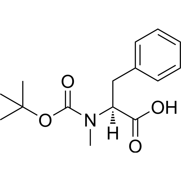 Boc-N-Me-Phe-OH Chemical Structure