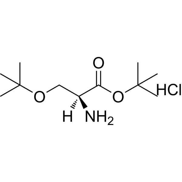 H-Ser(tBu)-OtBu.HCl Chemical Structure
