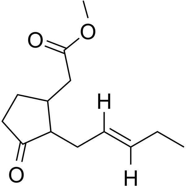Methyl 2-(3-oxo-2-(pent-2-en-1-yl)cyclopentyl)acetate Chemical Structure