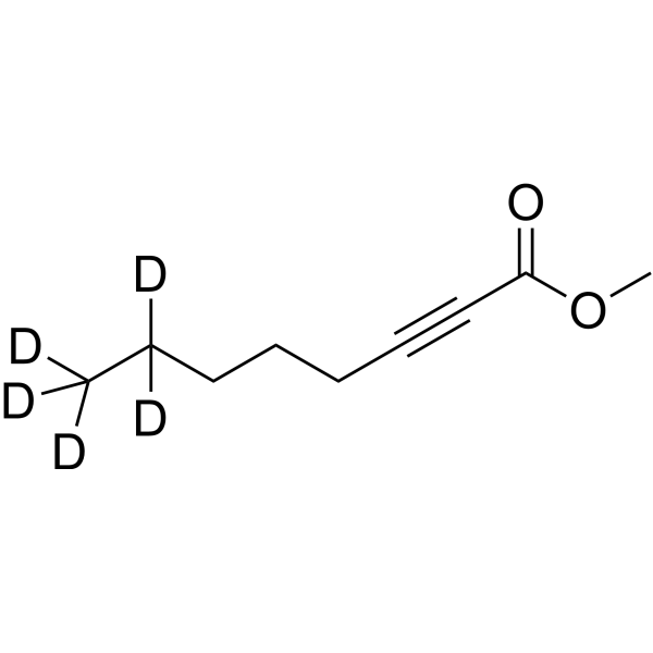 Methyl <em>2</em>-Octynoate-d<em>5</em>