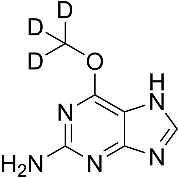 6-O-Methyl-guanine-d<sub>3</sub> Chemical Structure