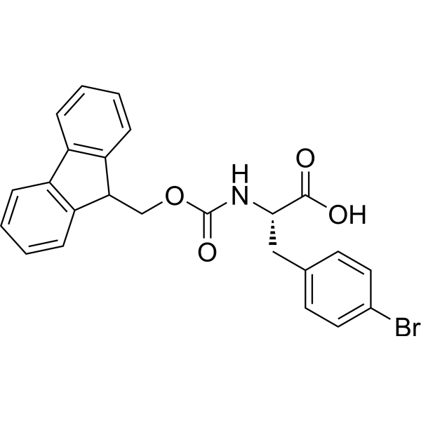 Fmoc-Phe(4-Br)-OH Chemical Structure