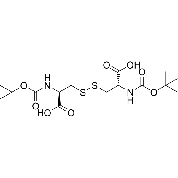 N,N'-Di-BOC-L-cystine Chemical Structure