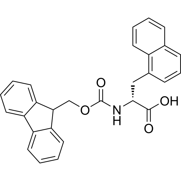 Fmoc-D-1-Nal-OH Chemical Structure