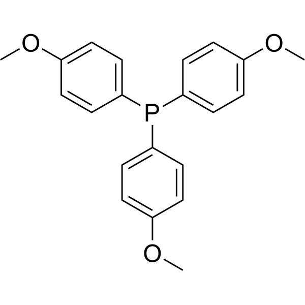 Tris(4-methoxyphenyl)phosphine Chemical Structure