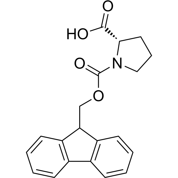 Fmoc-Pro-OH Chemical Structure
