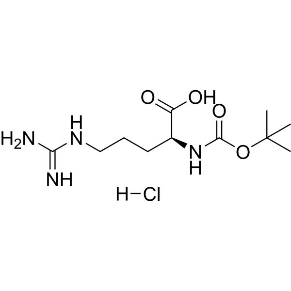 (tert-Butoxycarbonyl)-<em>L</em>-arginine hydrochloride
