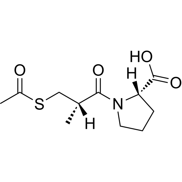Captopril EP Impurity J Chemical Structure