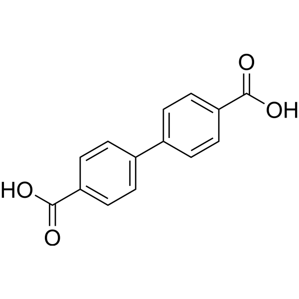 4,4'-Bibenzoic acid Chemical Structure