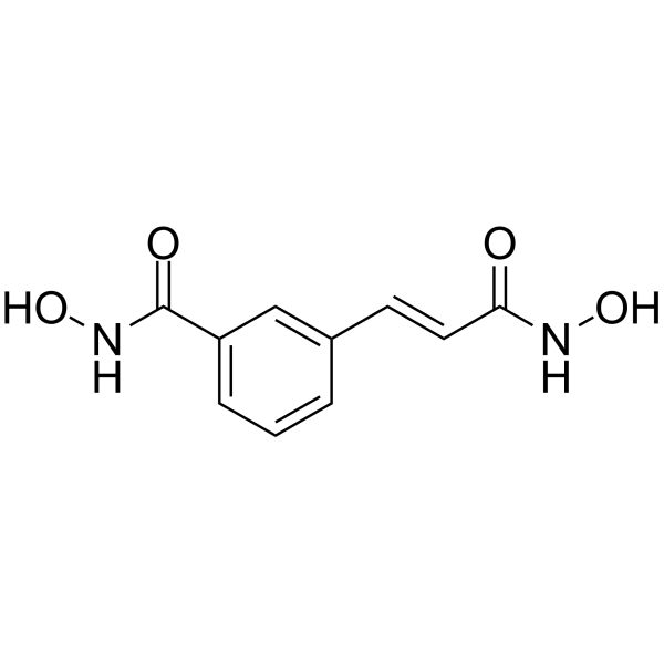 m-Carboxycinnamic acid bishydroxamide Chemical Structure