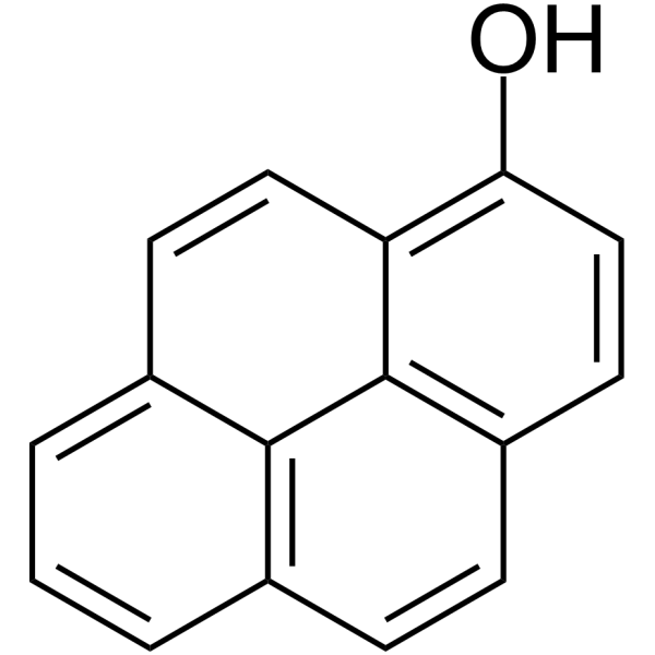 1-Hydroxypyrene Chemical Structure