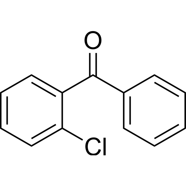 (2-Chlorophenyl)(phenyl)methanone Chemical Structure