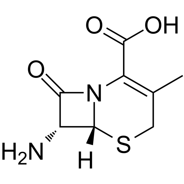 7-Aminodeacetoxycephalosporanic acid Chemical Structure