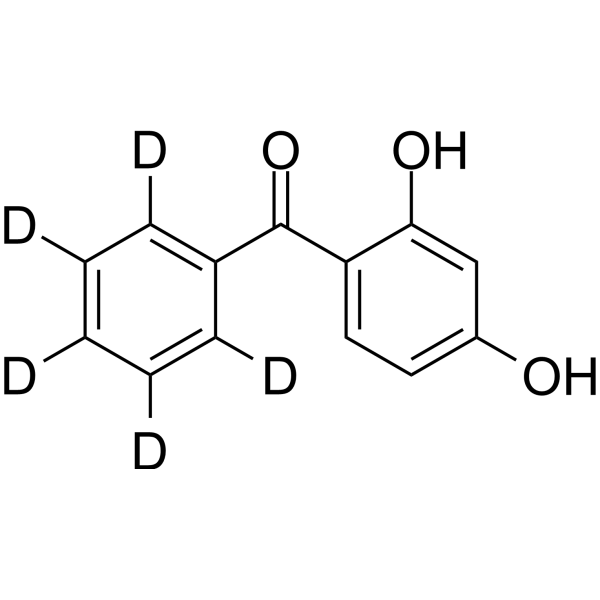 <em>2</em>,4′-Dihydroxybenzophenone-d5