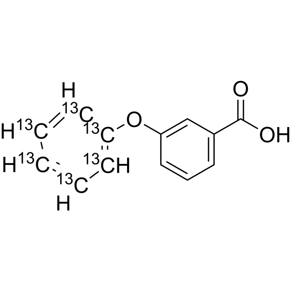 3-Phenoxybenzoic acid-13C<em>6</em>