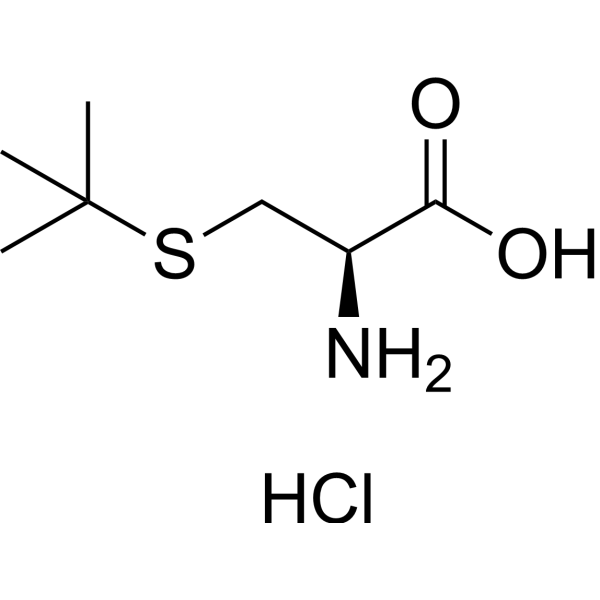 S-tert-Butyl-L-cysteine hydrochloride Chemical Structure