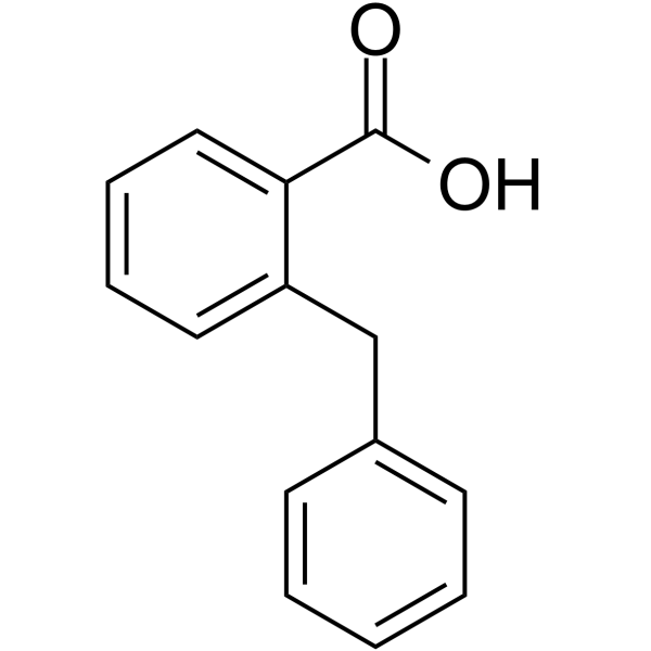 2-Benzylbenzoic acid Chemical Structure