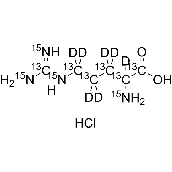 Arginine-13C6,15N4,d7 hydrochloride