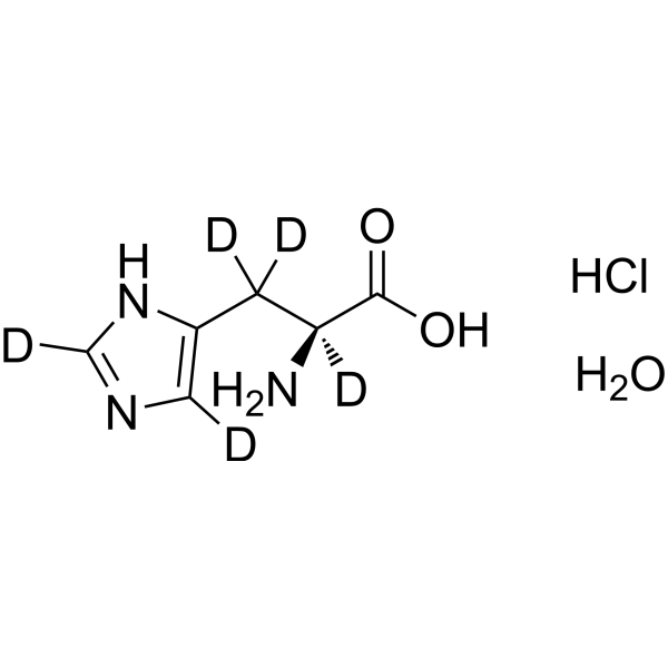 <em>L</em>-Histidine-d5 hydrochloride hydrate