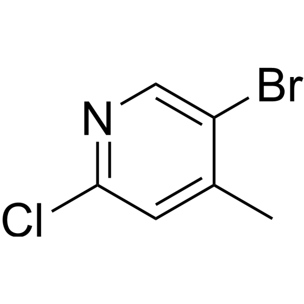 5-Bromo-2-chloro-4-methylpyridine Chemical Structure