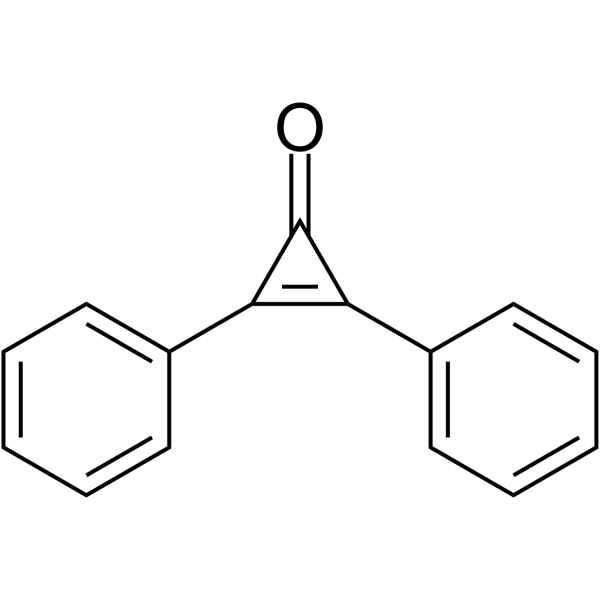 Diphenylcyclopropenone Chemical Structure