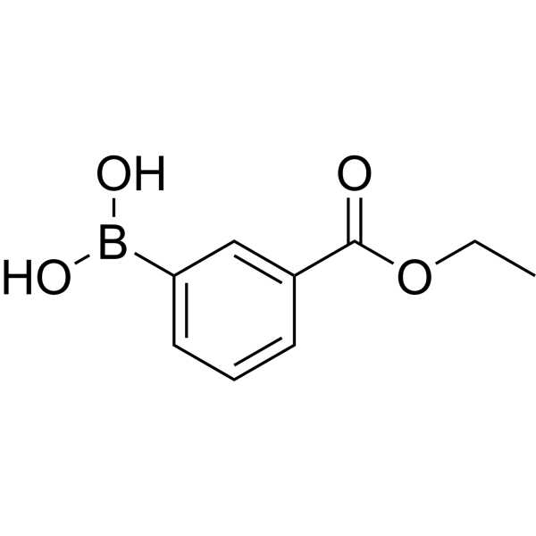 3-Ethoxycarbonylphenylboronic acid Chemical Structure