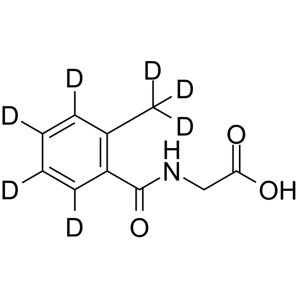 2-(2-Methylbenzamido)<em>acetic</em> acid-d7