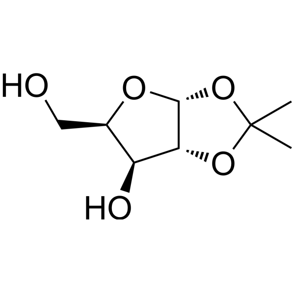 1,2-O-Isopropylidene-alpha-D-xylofuranose Chemical Structure