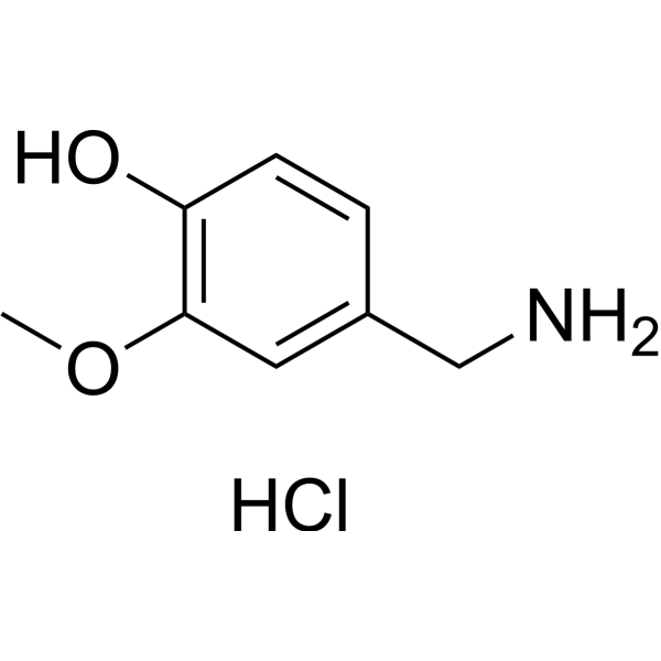 Vanillylamine hydrochloride Chemical Structure