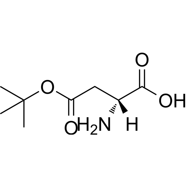 H-D-Asp(OtBu)-OH Chemical Structure
