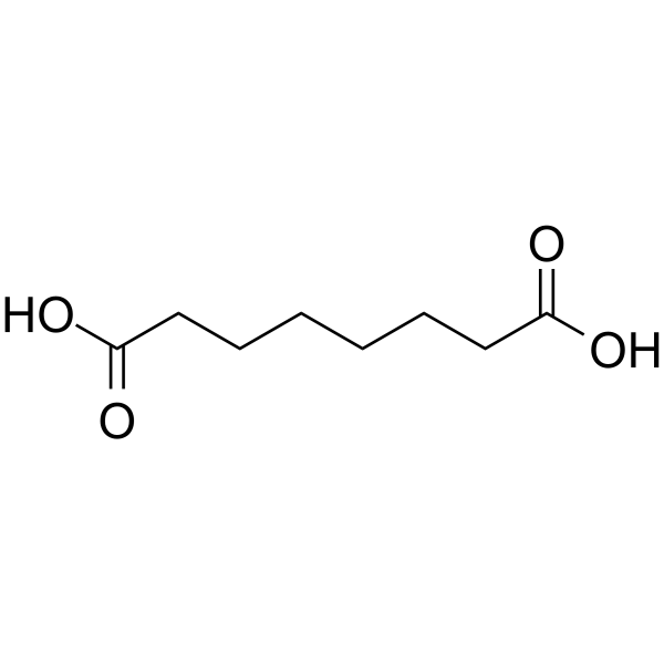 Suberic acid Chemical Structure