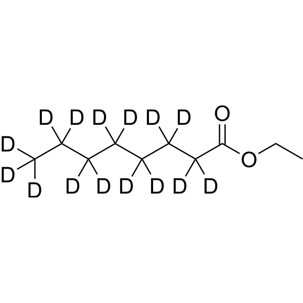 Ethyl octanoate-d<sub>15</sub> Chemical Structure