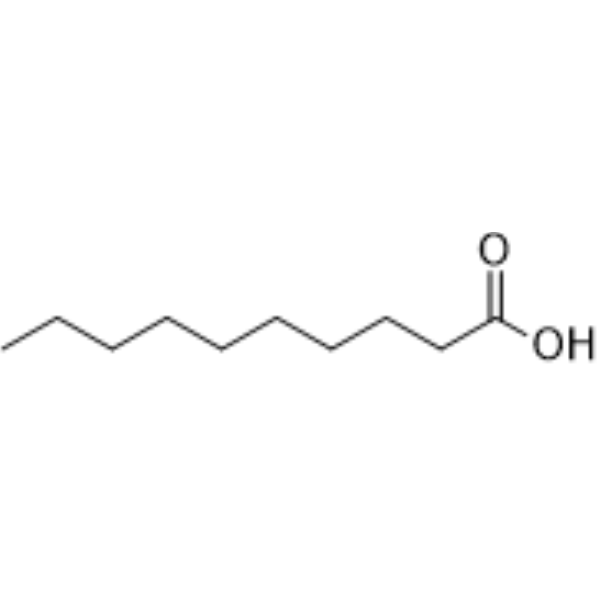 Decanoic acid Chemical Structure