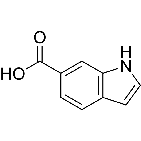 1H-Indole-6-carboxylic acid Chemical Structure