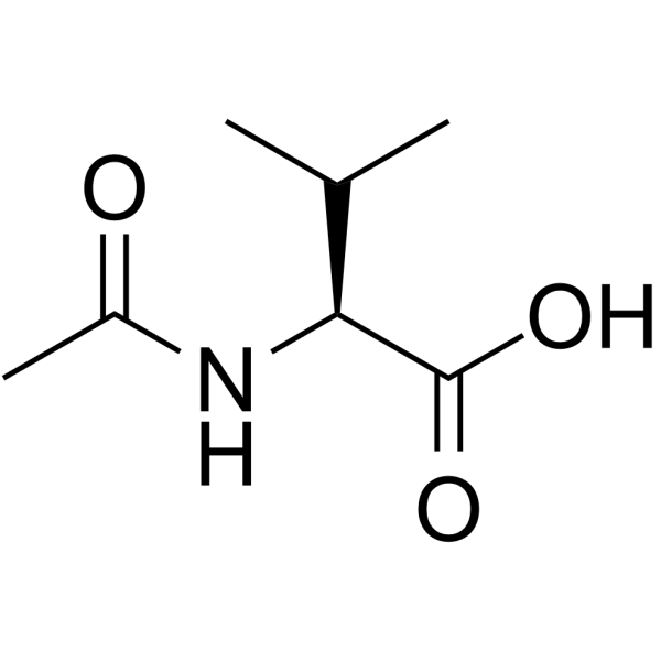 Acetylvaline Chemical Structure