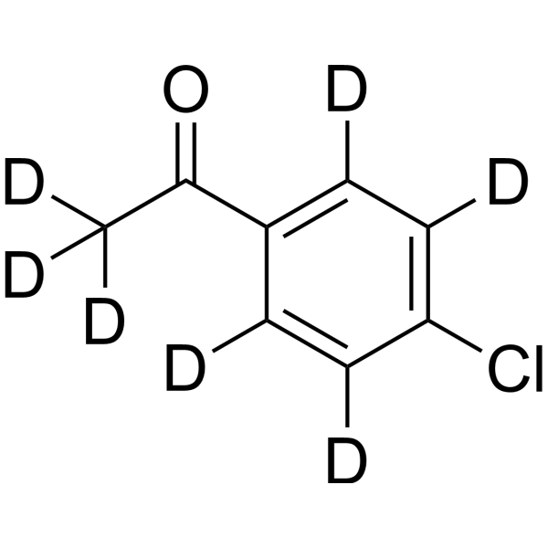 <em>1</em>-(4-Chlorophenyl)ethanone-d7