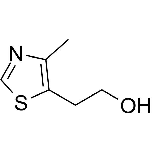 4-Methyl-5-thiazoleethanol Chemical Structure