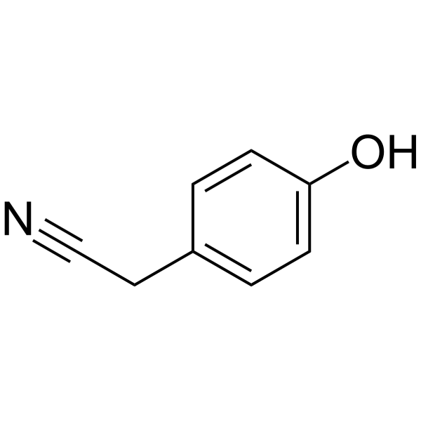 4-Hydroxybenzyl cyanide Chemical Structure