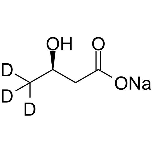 (R)-3-Hydroxybutanoic acid-d3 sodium