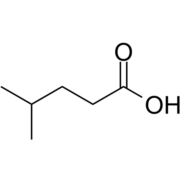 4-Methylpentanoic acid Chemical Structure