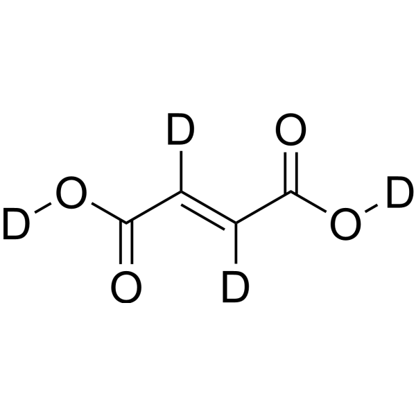 Fumaric acid-d<sub>4</sub> Chemical Structure