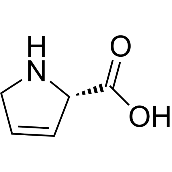 3,4-Dehydro-L-proline Chemical Structure