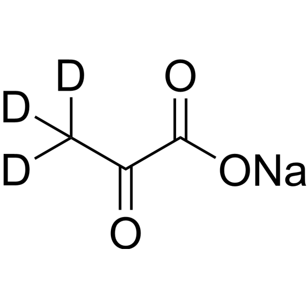 Sodium <em>2-oxopropanoate</em>-d3