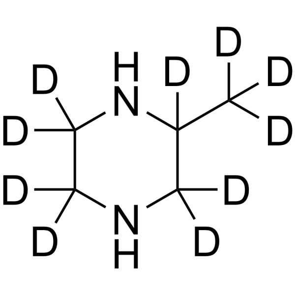 <em>2-Methylpiperazine</em>-d10