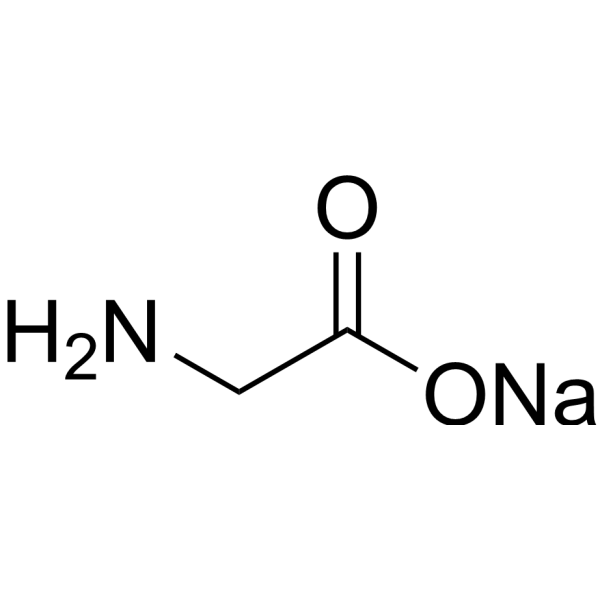 Sodium 2-aminoacetate Chemical Structure