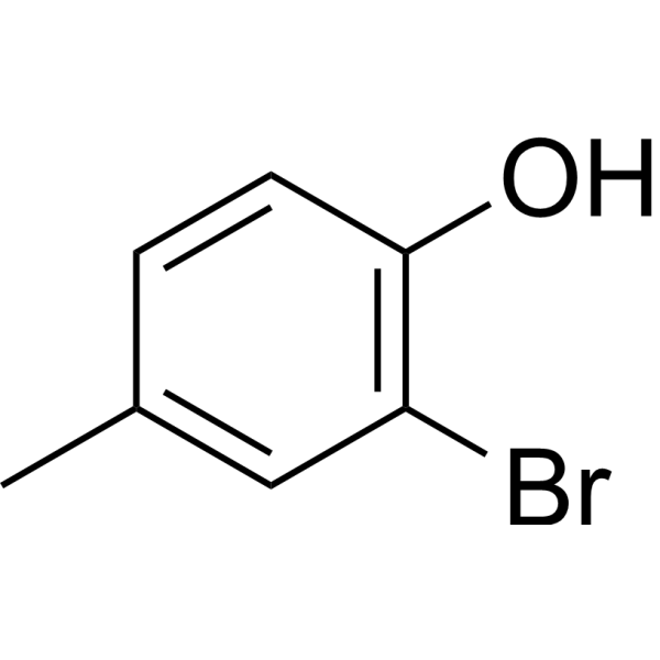 2-Bromo-4-methylphenol Chemical Structure