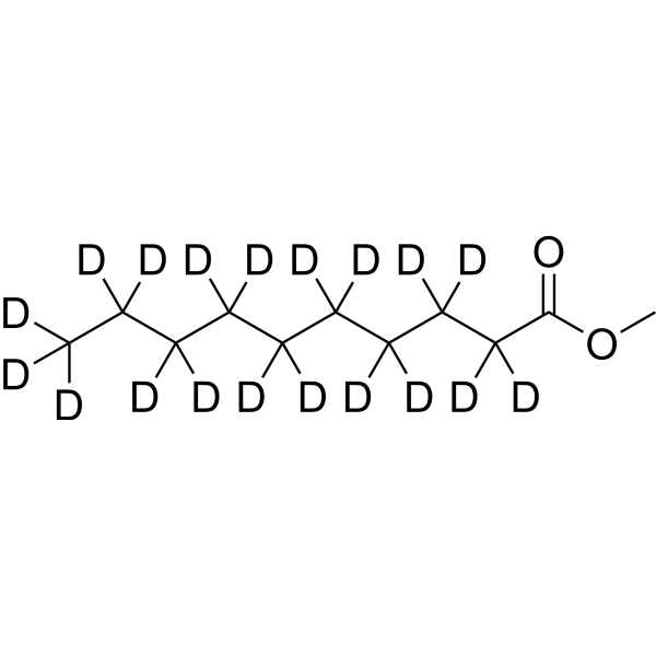Methyl decanoate-d<sub>19</sub> Chemical Structure