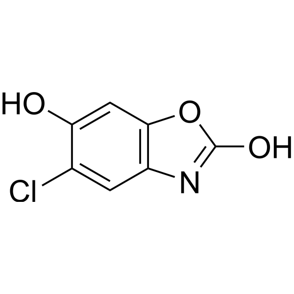 6-Hydroxy Chlorzoxazone Chemical Structure